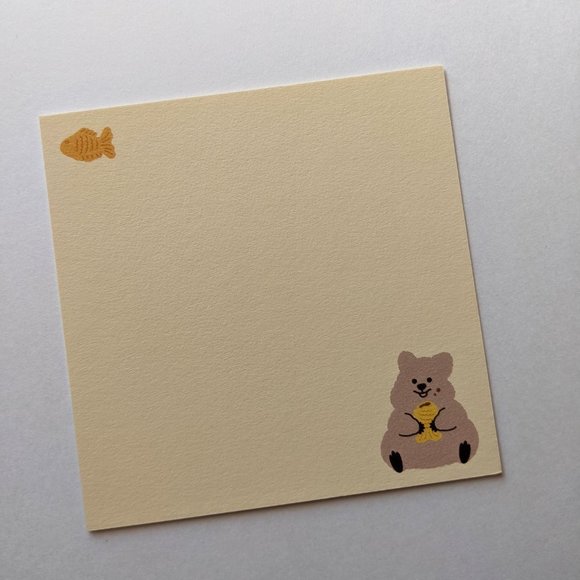 Taiyaki Bears Card - Picture 2 of 2